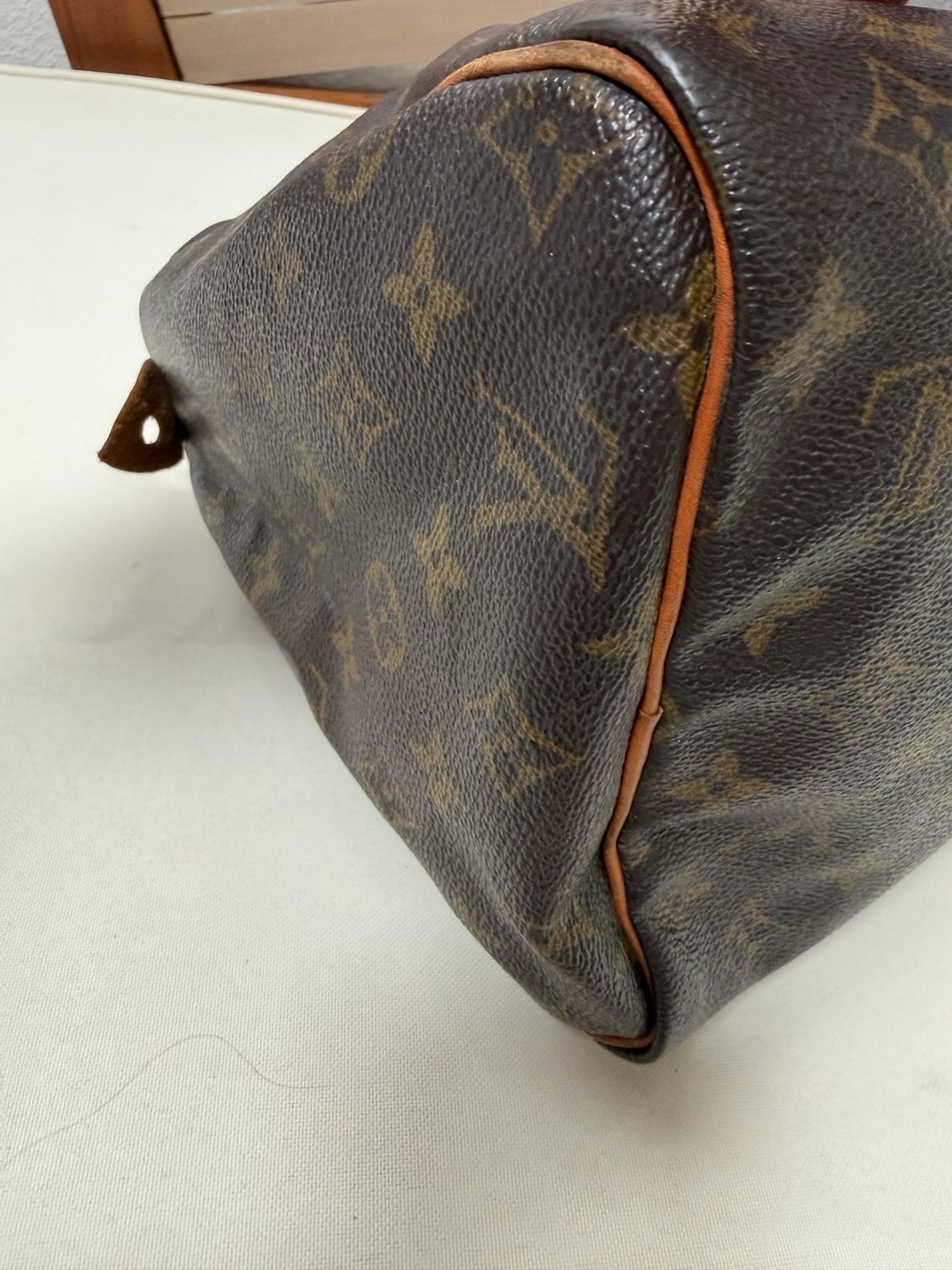 Louis Vuitton Monogram Speedy 30 Satchel Top Handle