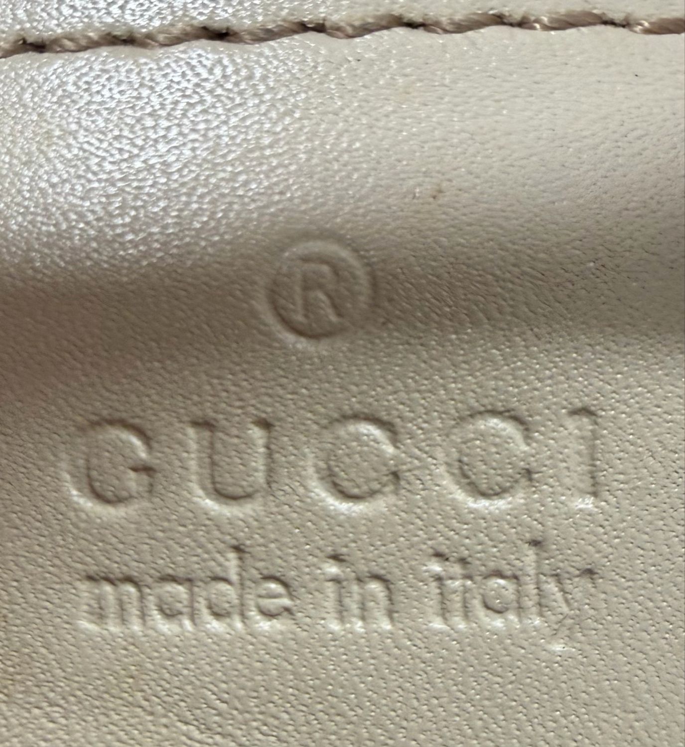 Gucci Mayfair Web Bow Convertible Sling