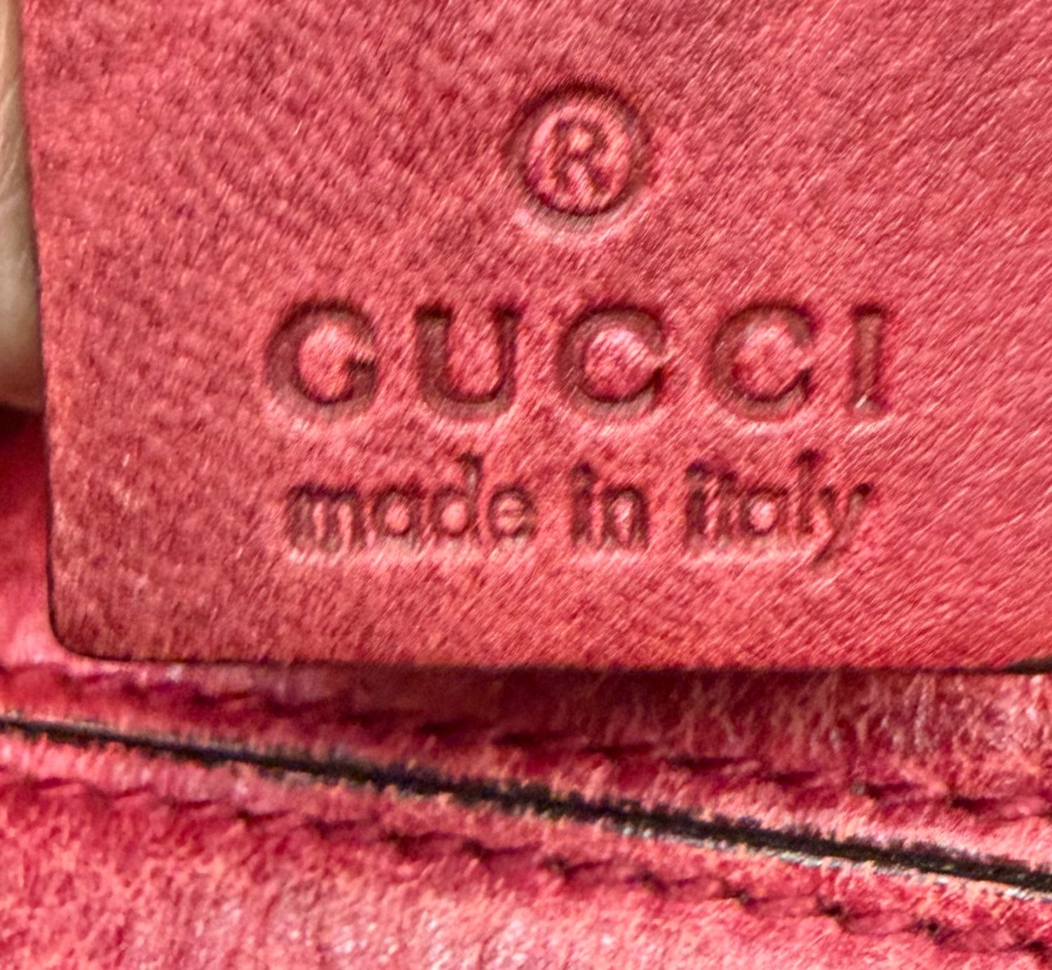 Gucci Leather Miss Gg Convertible Sling Crossbody