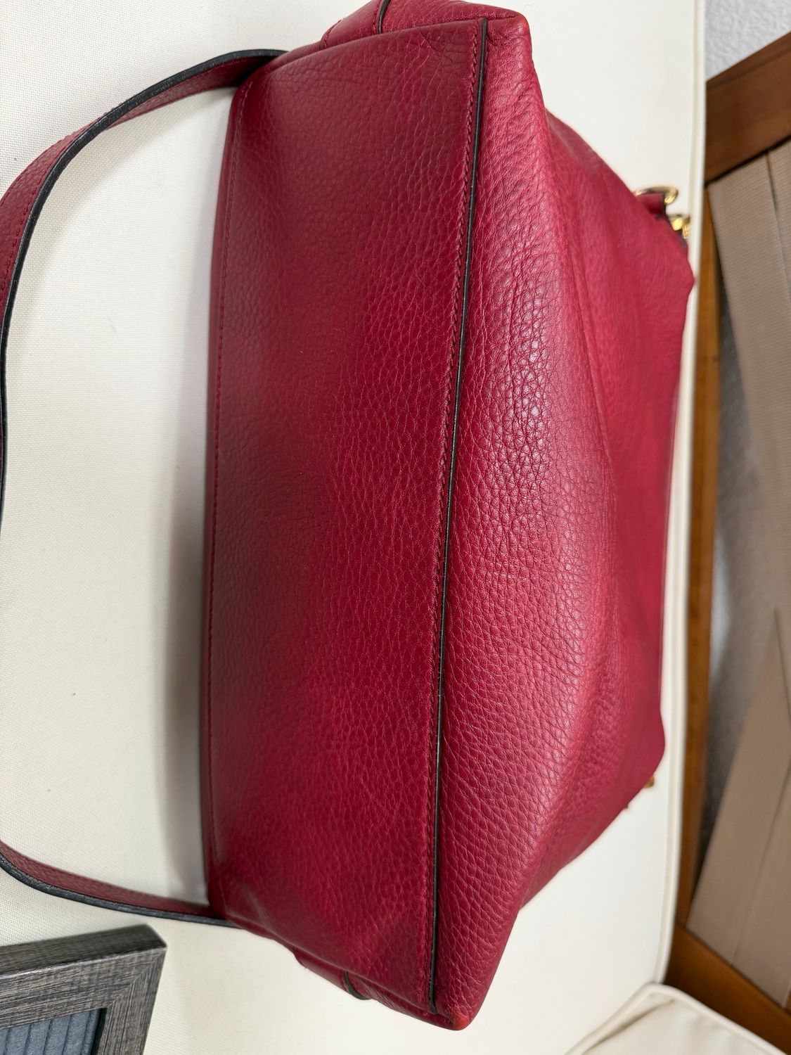 Gucci Leather Miss Gg Convertible Sling Crossbody