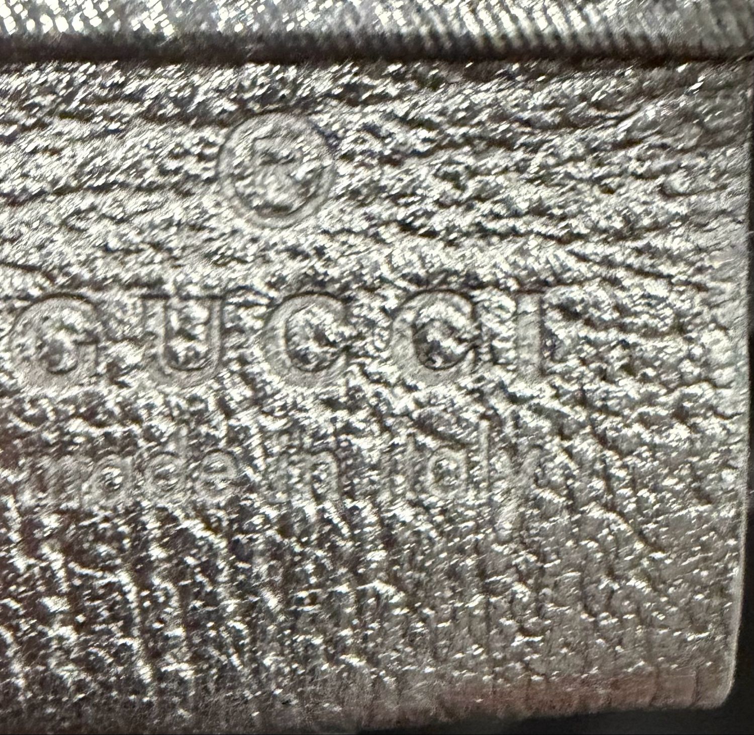 Gucci Coated Canvas Montecarlo Shoulder in Black