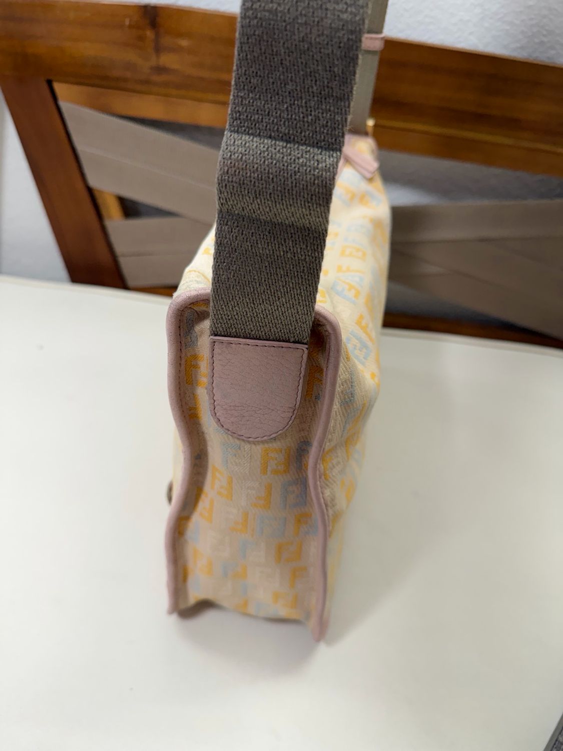 Fendi Zucchino Messenger Crossbody Sling