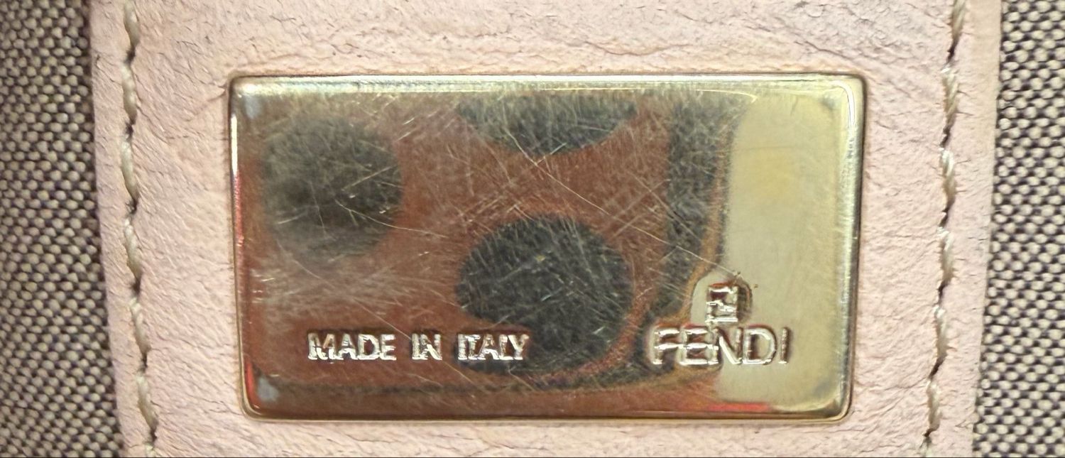 Fendi Zucchino Messenger Crossbody Sling