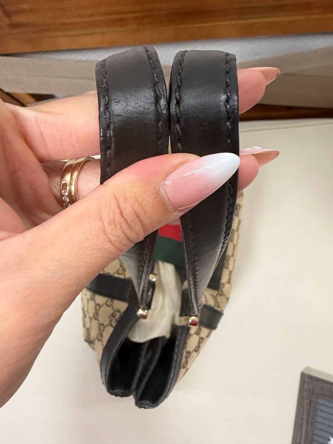 Gucci New Ladies Web Tote Shoulder Bag