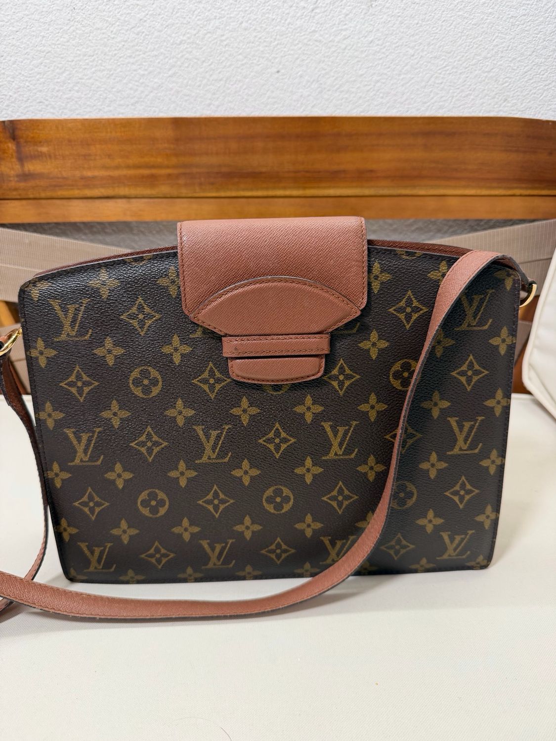 Louis Vuitton Monogram Courcelles Crossbody Messenger