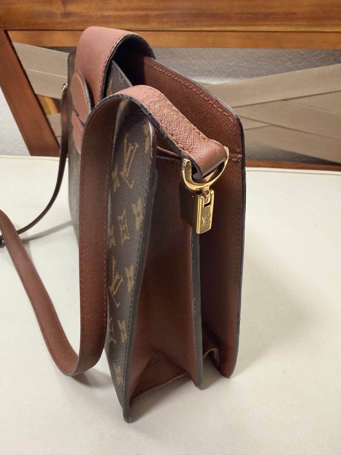 Louis Vuitton Monogram Courcelles Crossbody Messenger