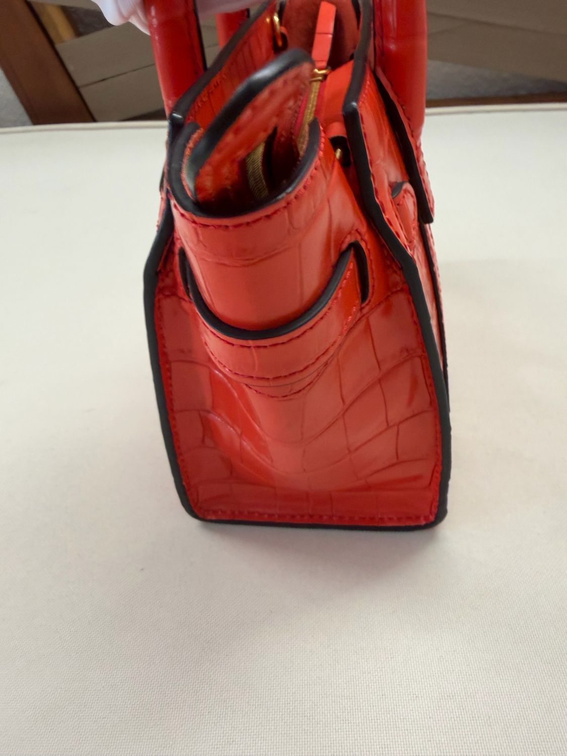 Mulberry Bayswater Micro Croc Pattern