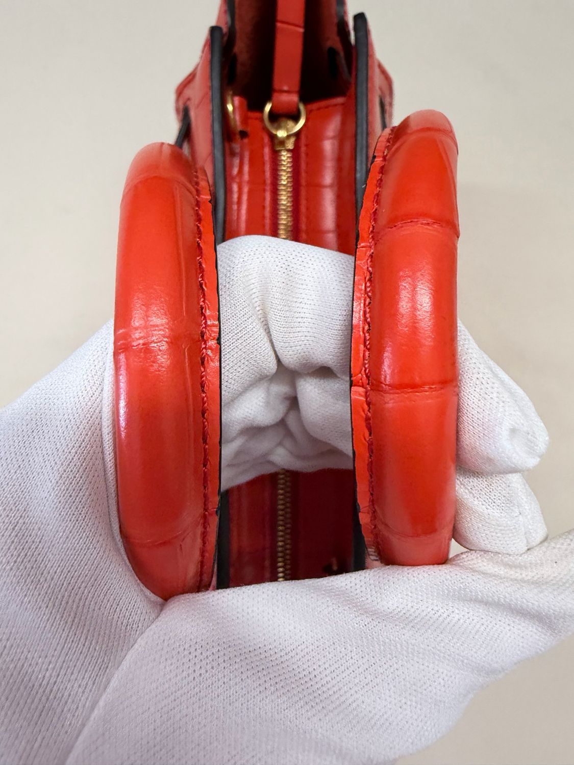 Mulberry Bayswater Micro Croc Pattern