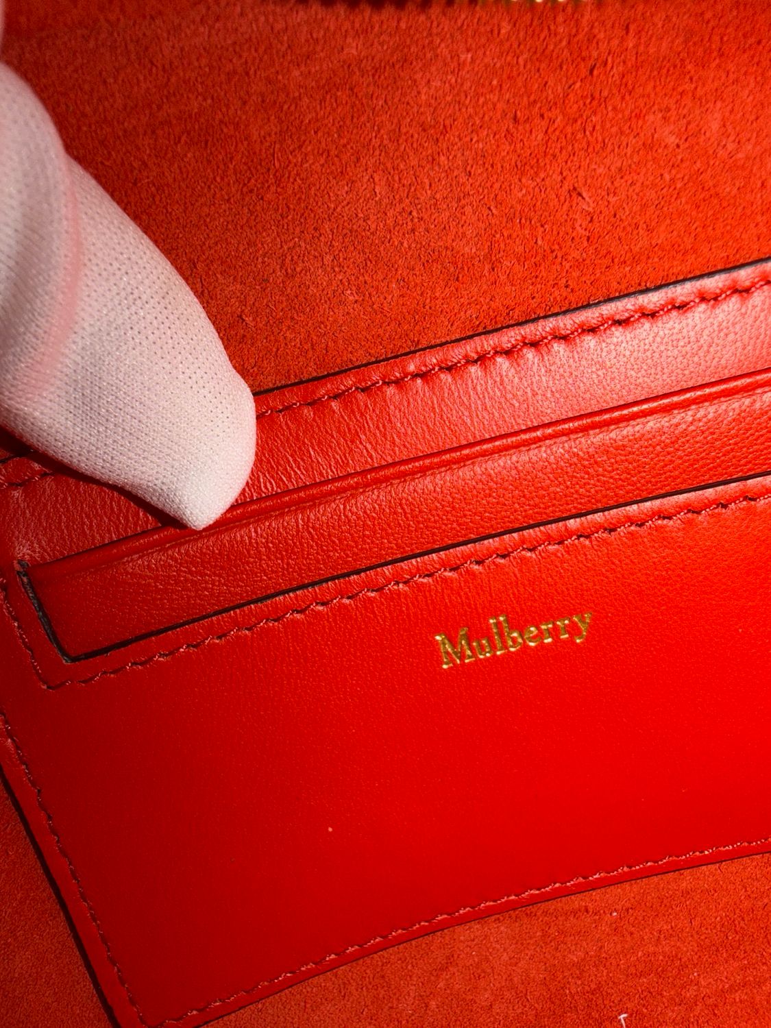 Mulberry Bayswater Micro Croc Pattern