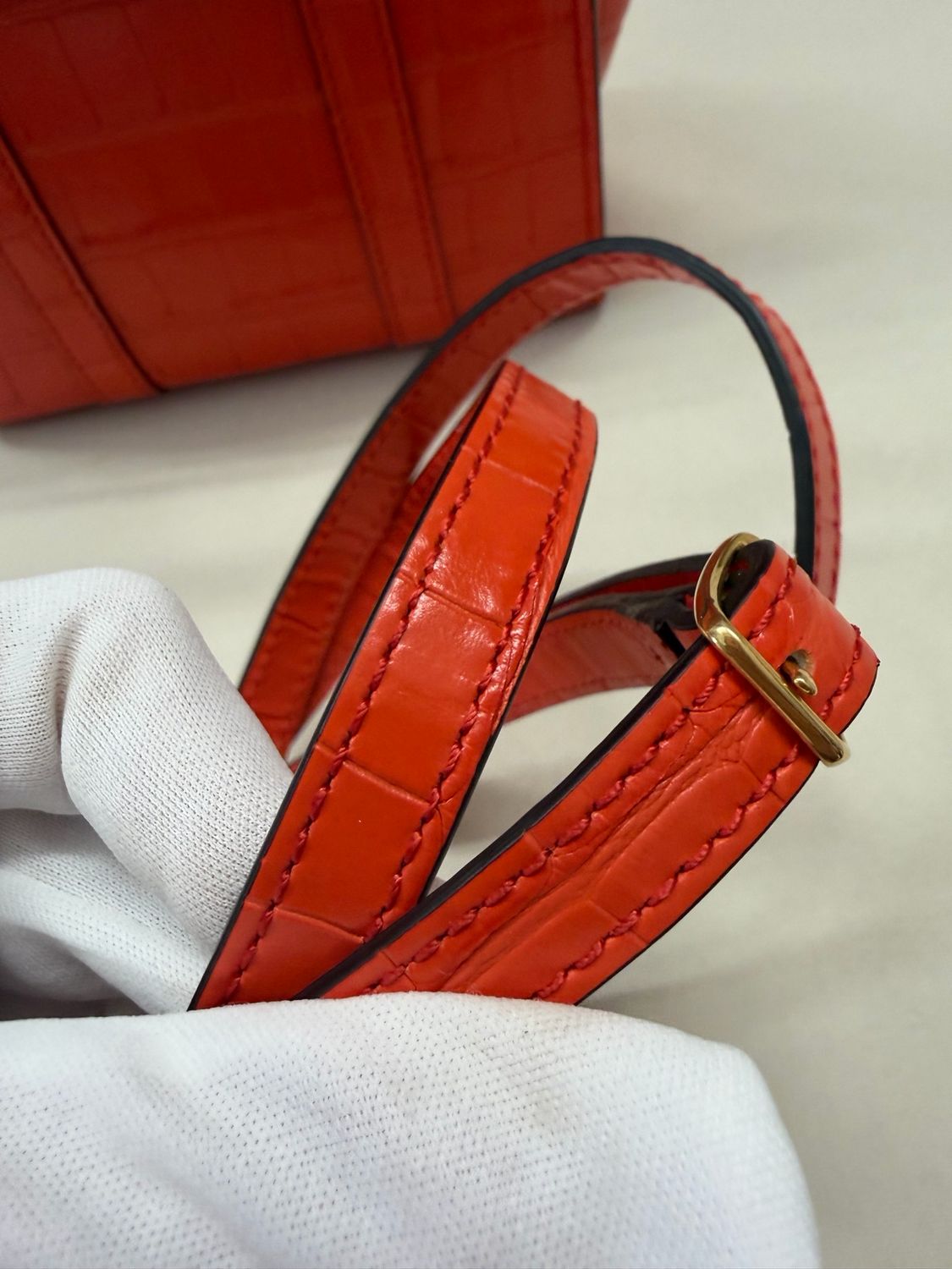 Mulberry Bayswater Micro Croc Pattern