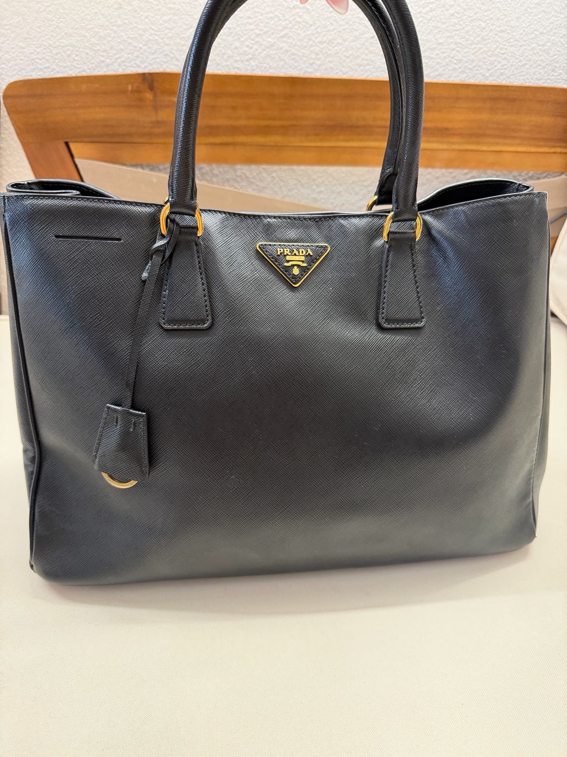 Prada Saffiano Galleria Top Handle