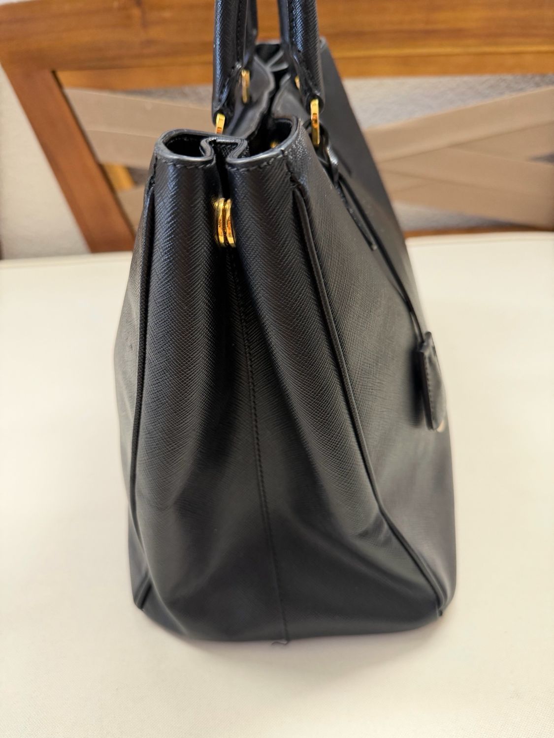 Prada Saffiano Galleria Top Handle