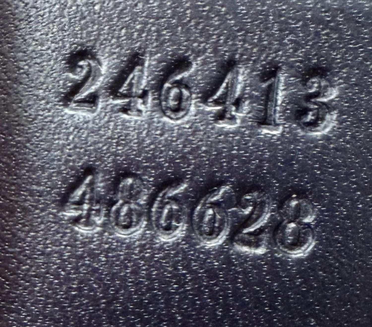 Gucci Supreme Monogram Canvas Web Loop Messenger Small in Navy Blue