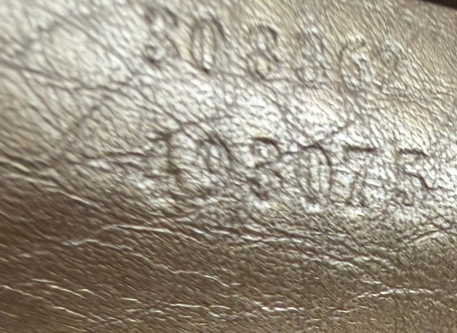 Gucci Pebbled Leather Soho Convertible Metallic Crossbody Sling