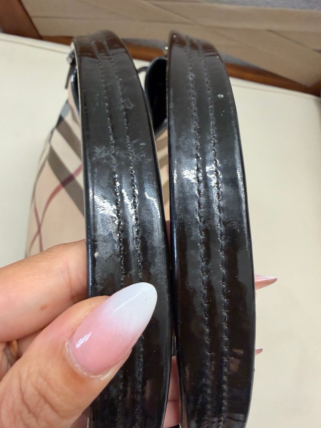 Burberry Supernova Check Canterbury Tote Shoulder