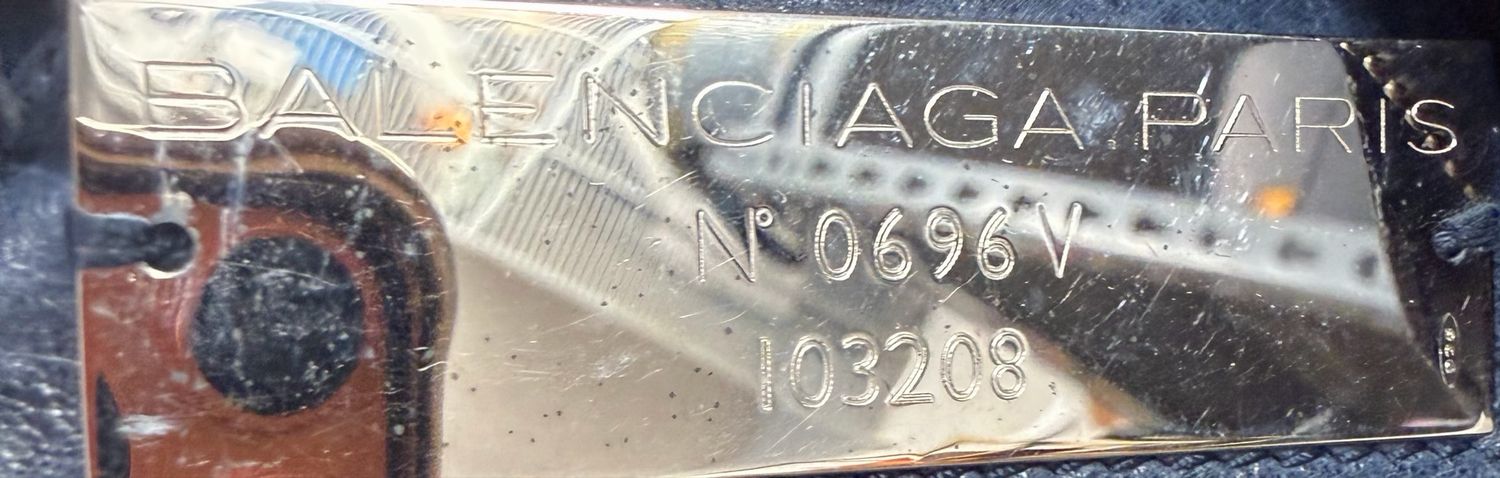 Balenciaga City Classic Small in Navy Blue