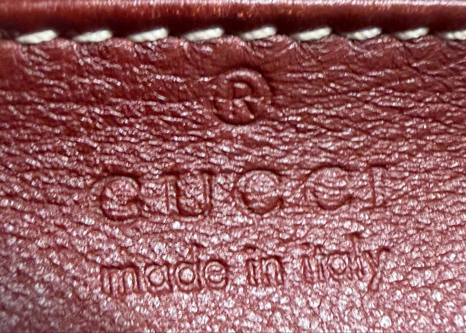 Gucci Sukey Guccissima Tote Red