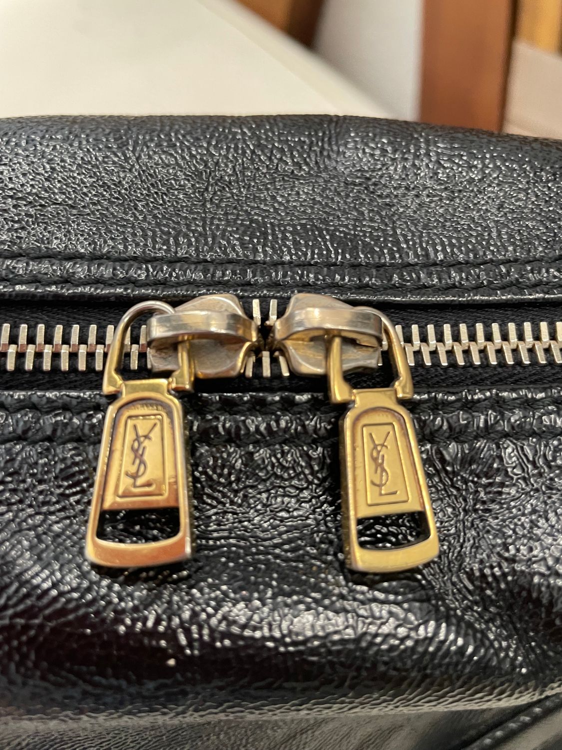 Yves Saint Laurent Bowly Patent Convertible