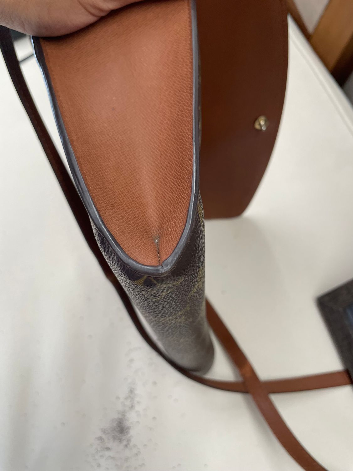 Louis Vuitton Monogram Bordeaux Crossbody Sling