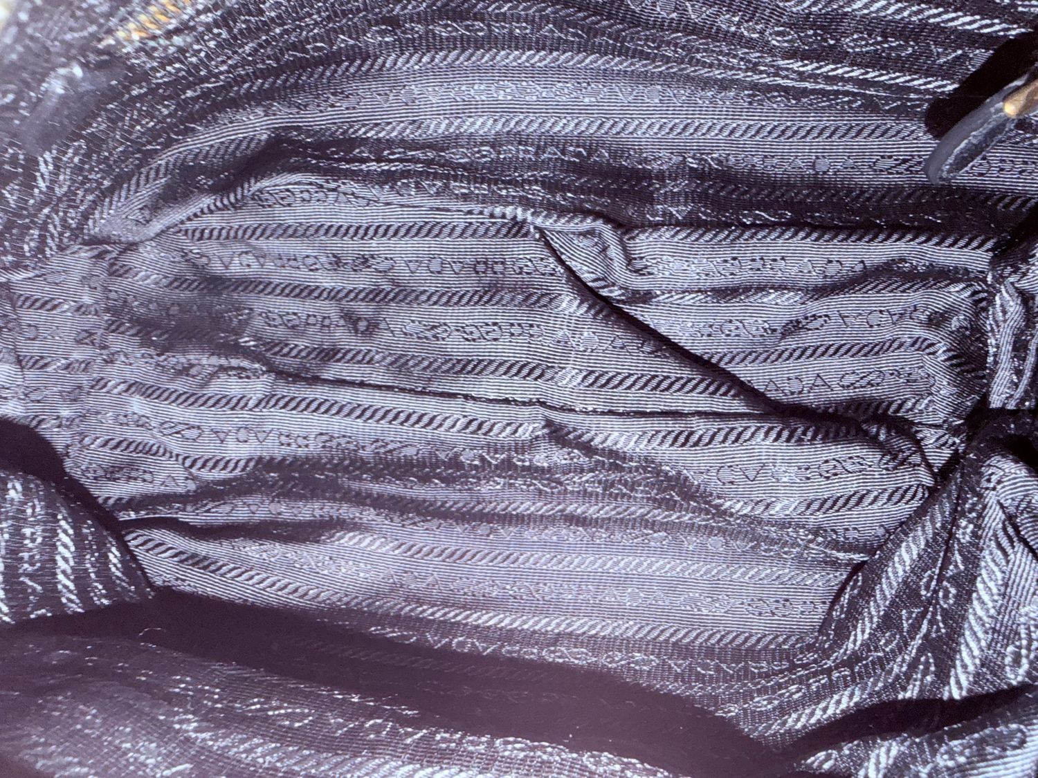 Prada Nylon Tessuto Hobo Shoulder Front Zipper