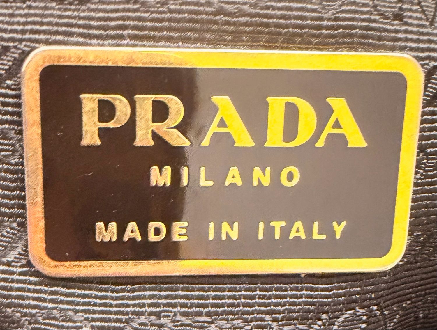 Prada Nylon Tessuto Hobo Shoulder Front Zipper