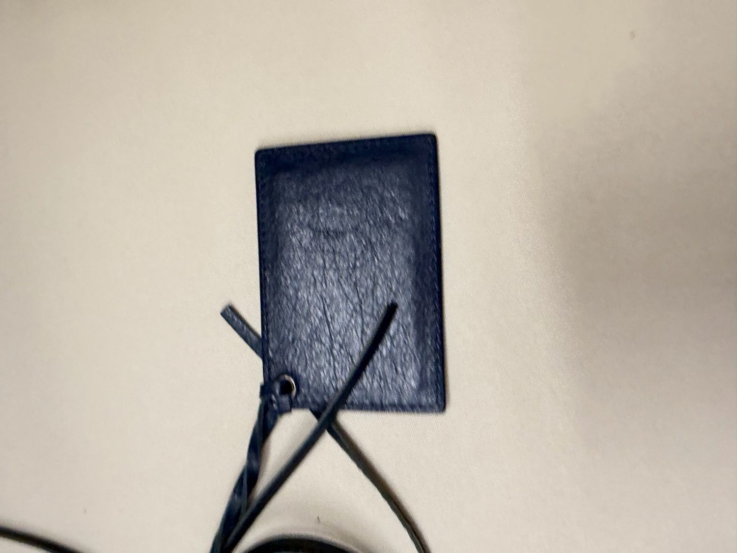 Balenciaga City Classic Flat Messenger in Navy