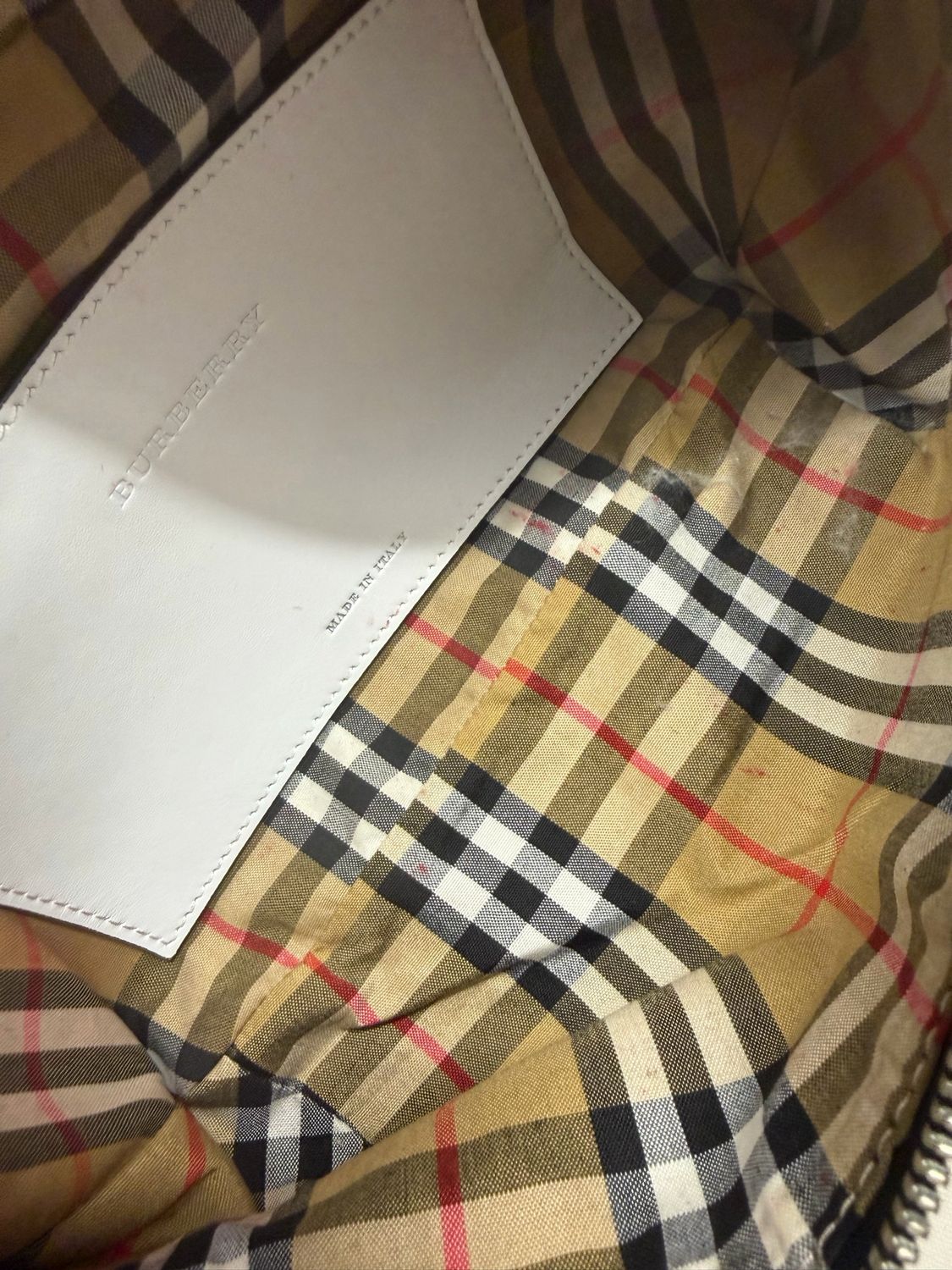 Burberry Tri Tone Bum Bag Fanny Pack 