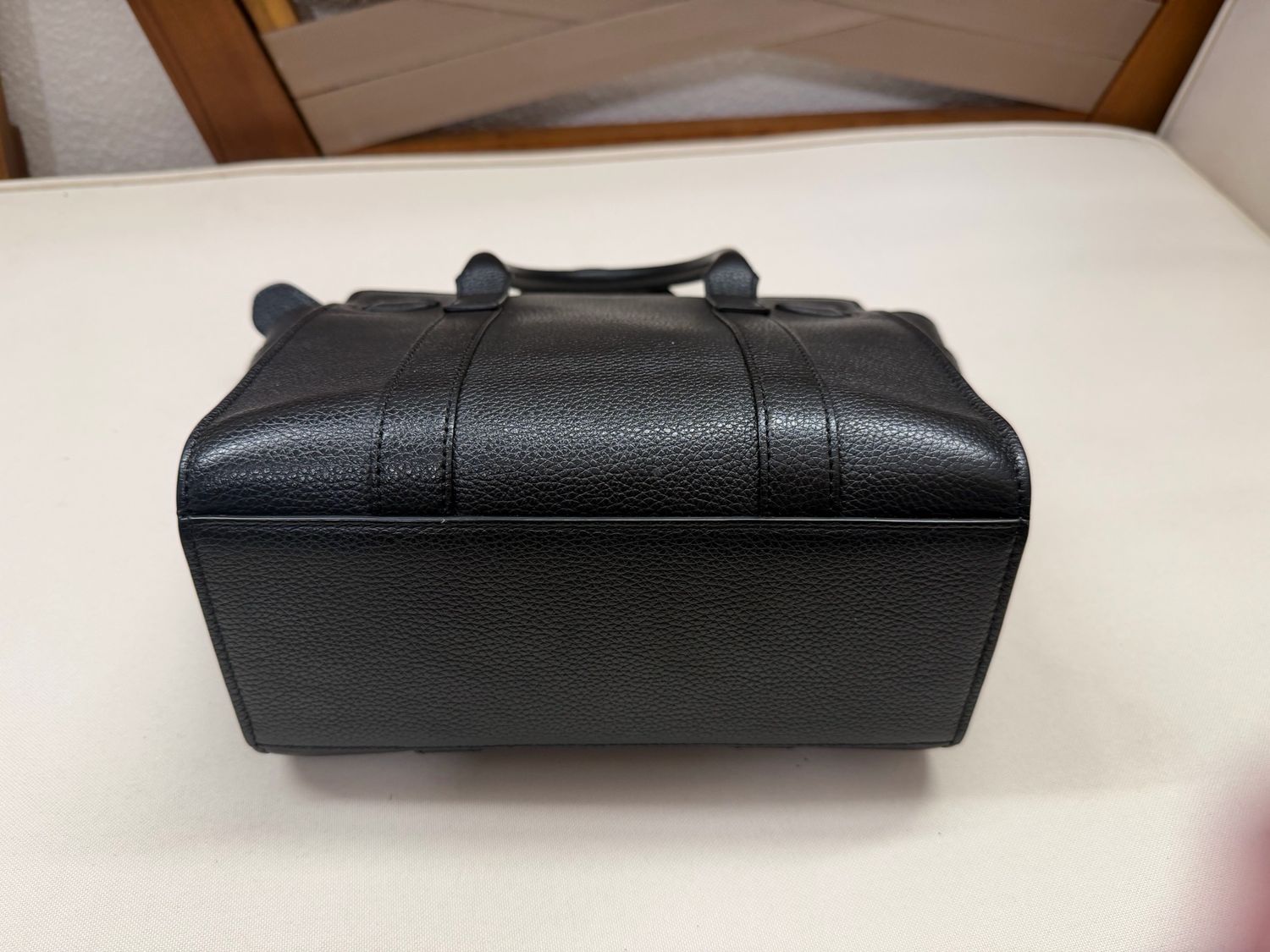 Mulberry Bayswater Pebbled Leather Small in Black