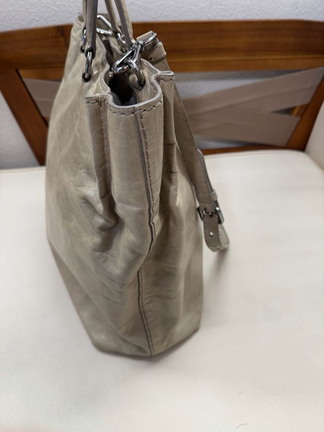 Prada Vitello Shine Crossbody Messenger Sling