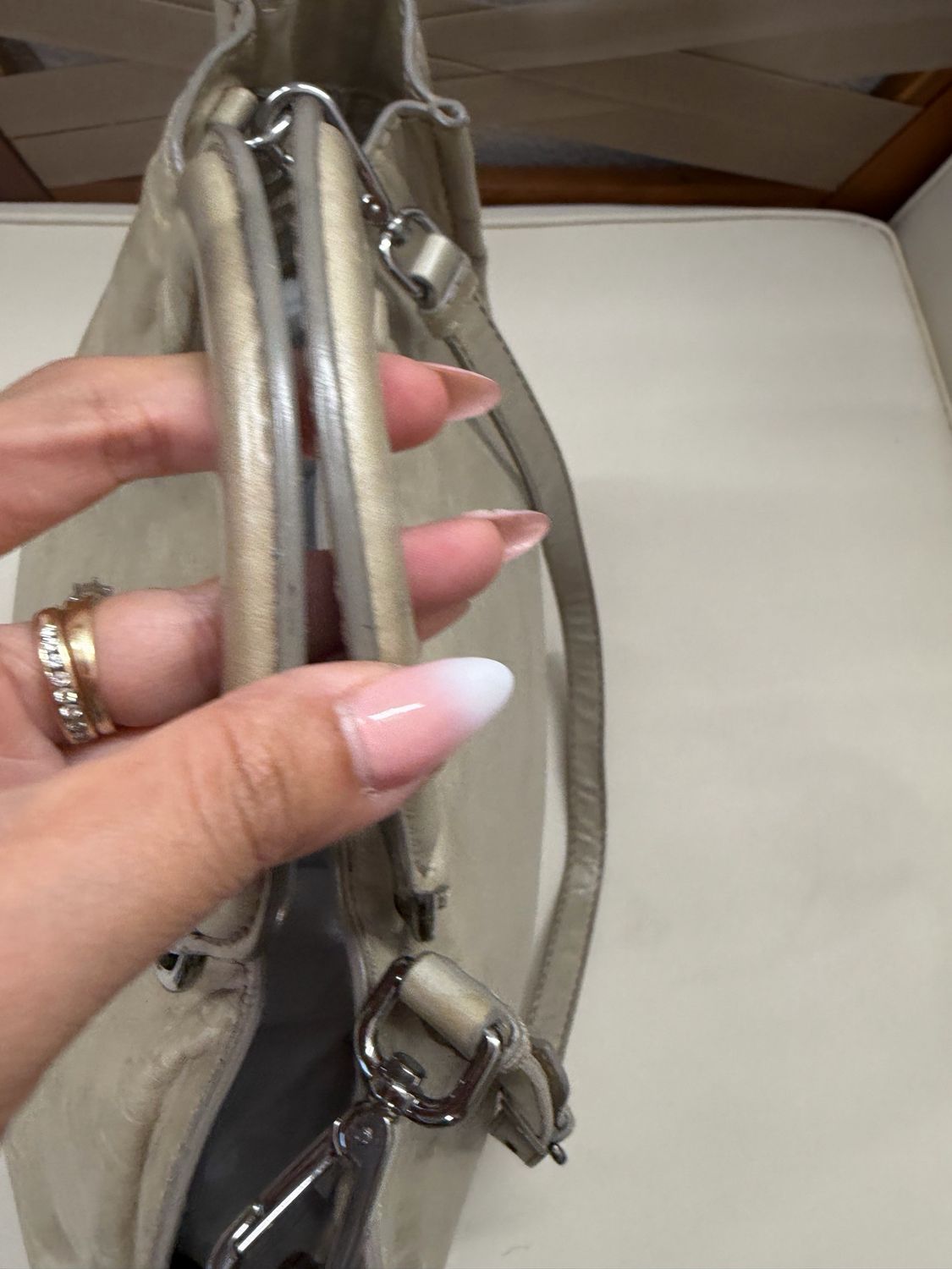 Prada Vitello Shine Crossbody Messenger Sling