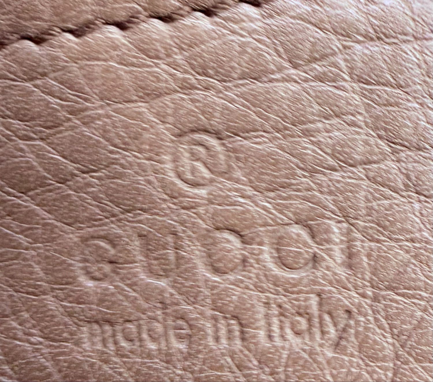 Gucci Pebbled Leather Soho Chain Tote Medium in Brown