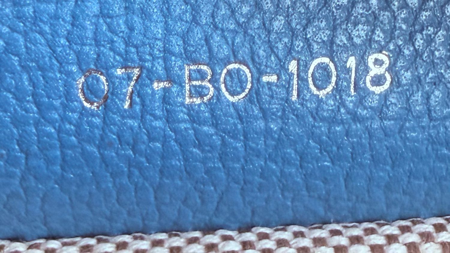 Christian Dior Cherie Tote Cannage in Blue