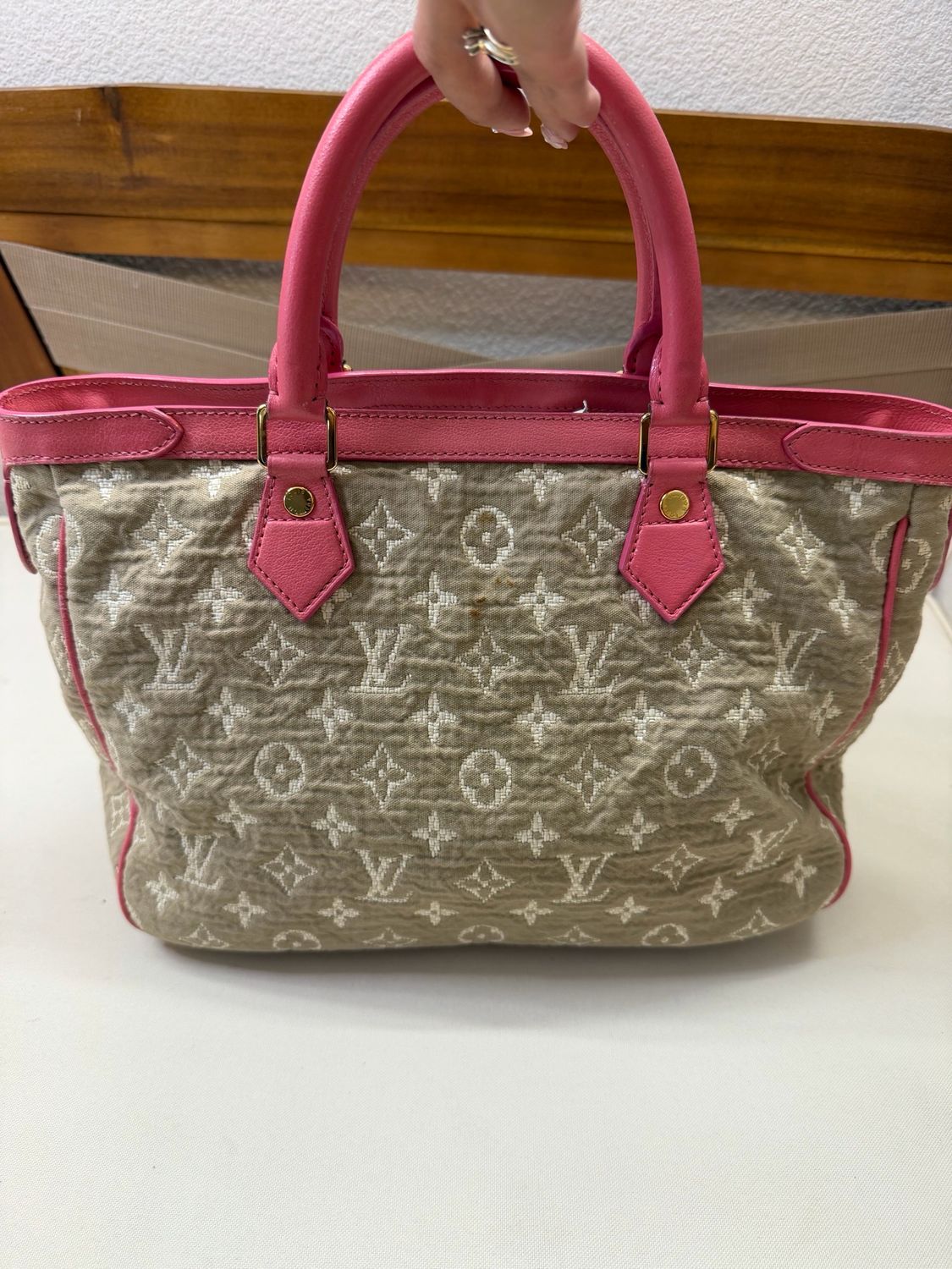 Louis Vuitton Monogram Sabbia Mm Limited Edition in Rose