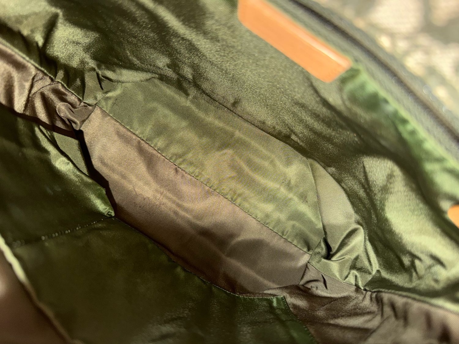 Christian Dior Oblique Monogram Trotter Tote Diorissimo in Green