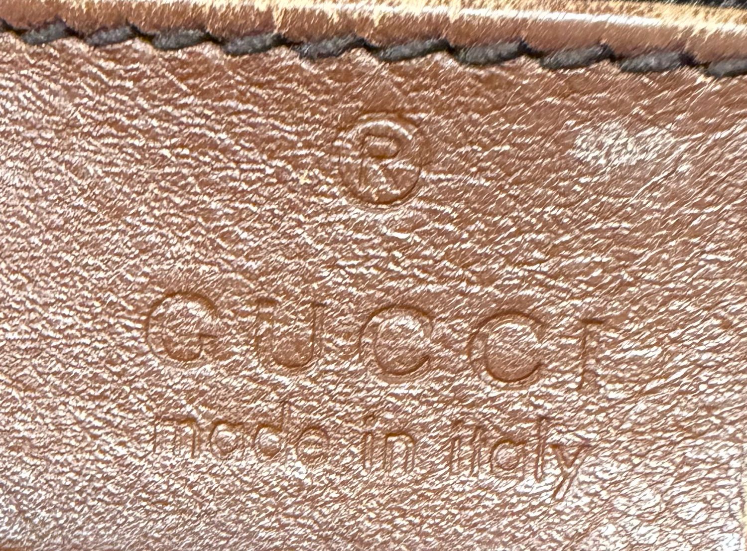 Gucci Monogram Canvas Sukey Medium Tote in Brown