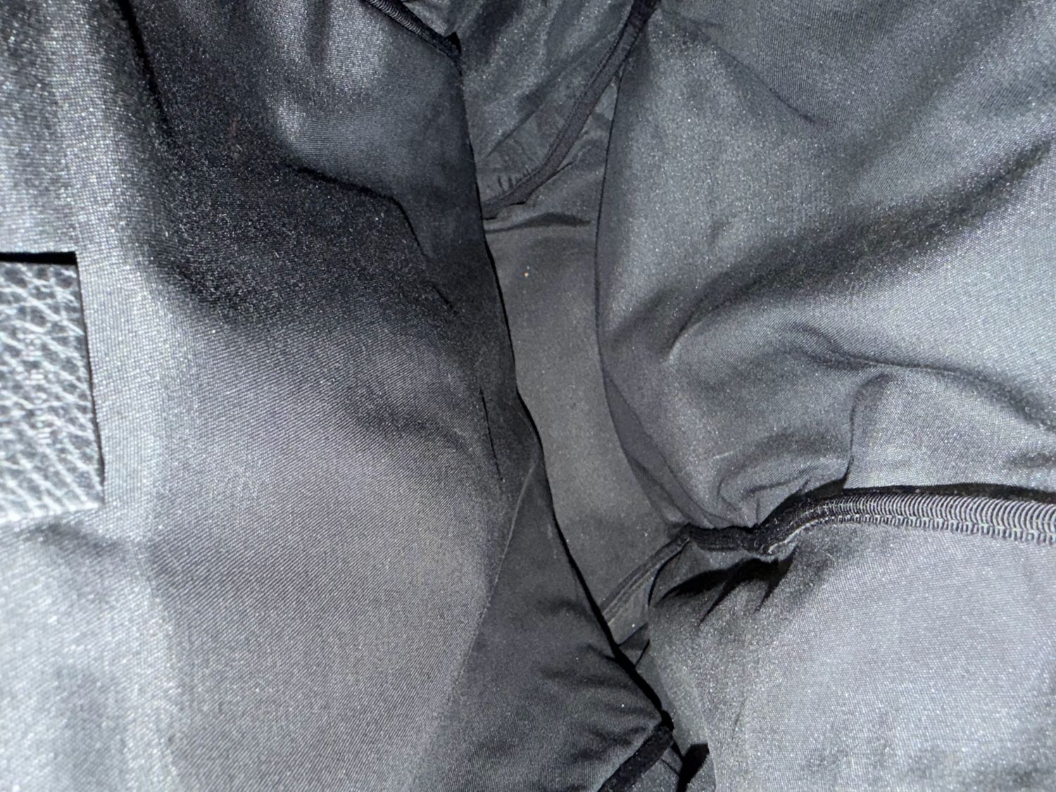 Gucci Monogram Nylon and Leather Rucksack Backpack in Black