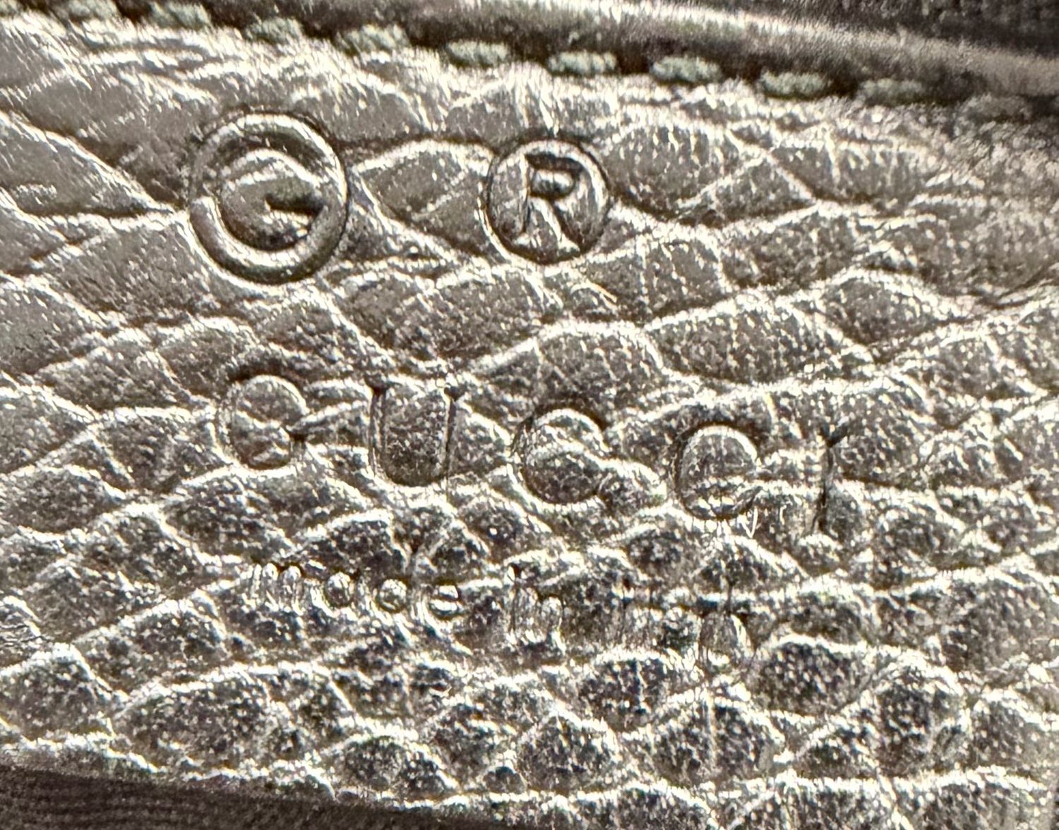 Gucci Monogram Nylon and Leather Rucksack Backpack in Black