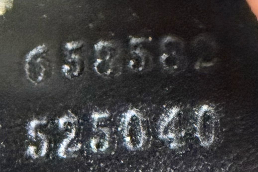 Gucci Monogram Embossed Fanny Pack Belt Bag in Black