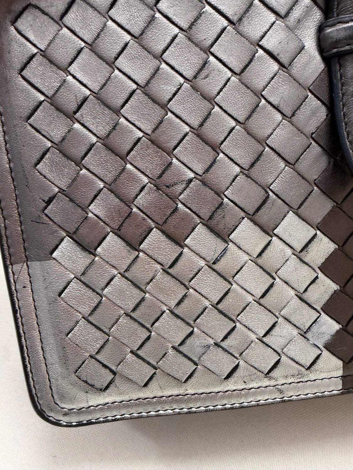 Bottega Veneta Nappa Intrecciato Camera Sling Bag Crossbody