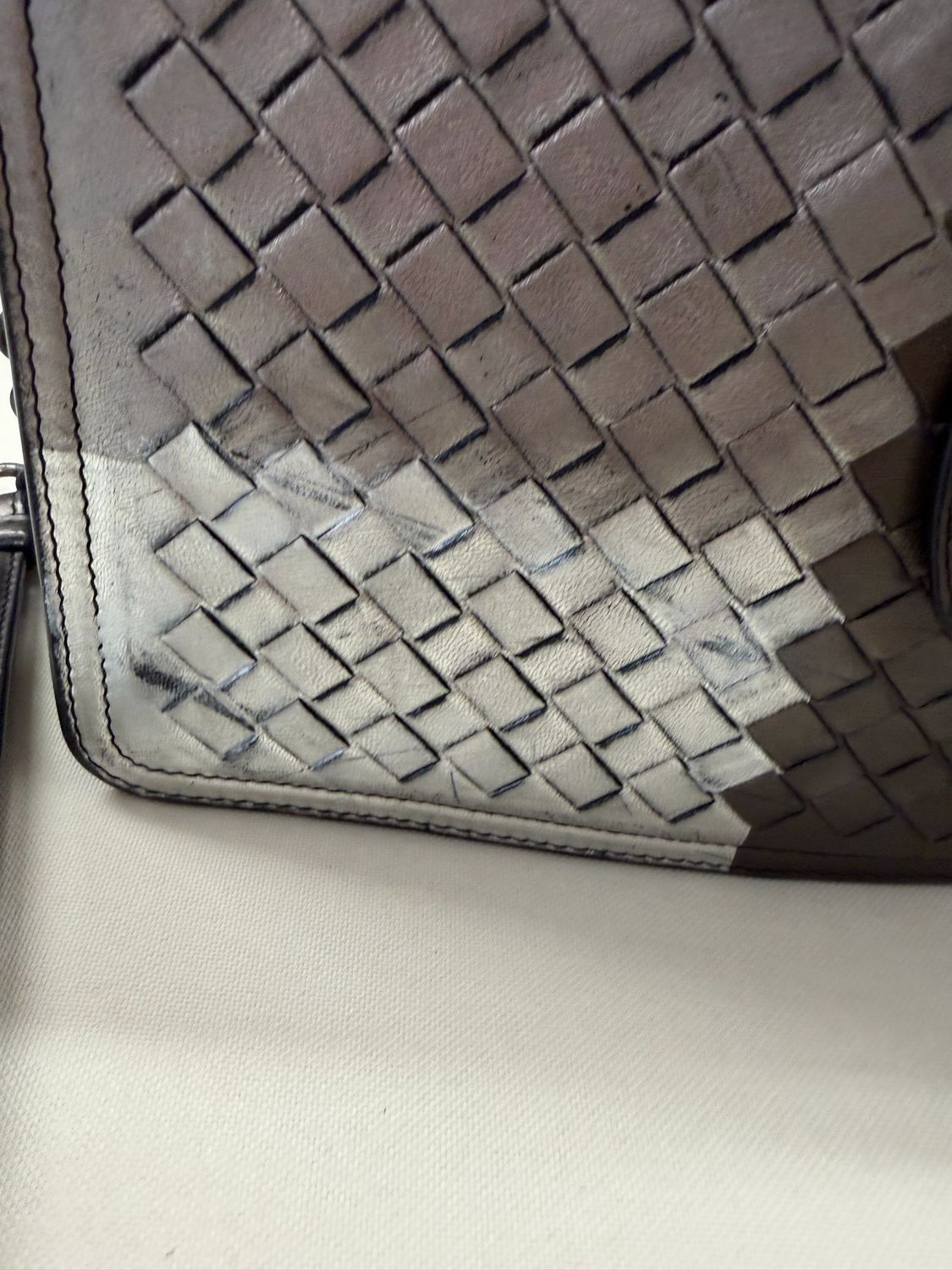 Bottega Veneta Nappa Intrecciato Camera Sling Bag Crossbody