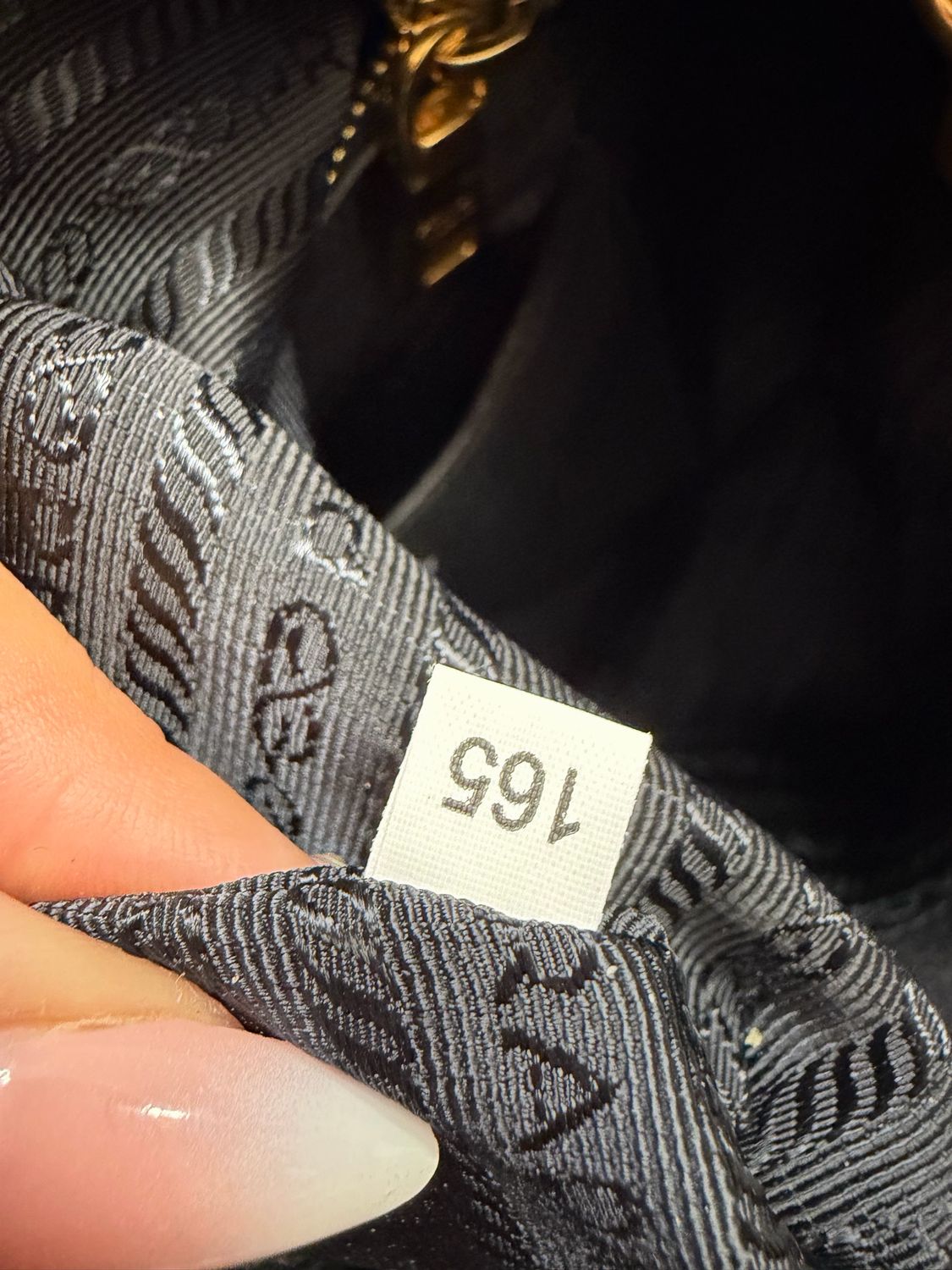 Prada Pebbled Leather Vitello Daino Crossbody Sling