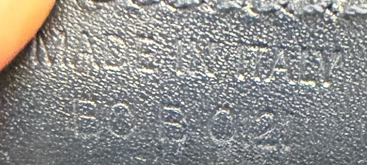 Christian Dior Oblique Trotter Double Pocket Canvas Diorissimo in Navy Blue