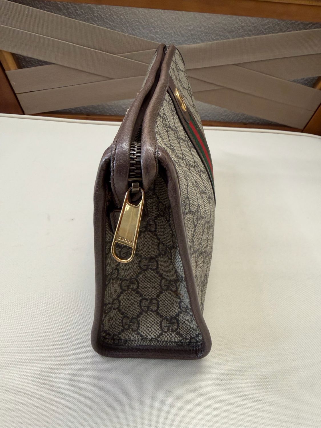 Gucci Ophidia Toiletry Pouch Zipper 
