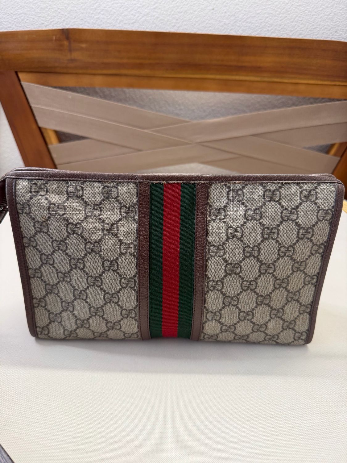 Gucci Ophidia Toiletry Pouch Zipper 