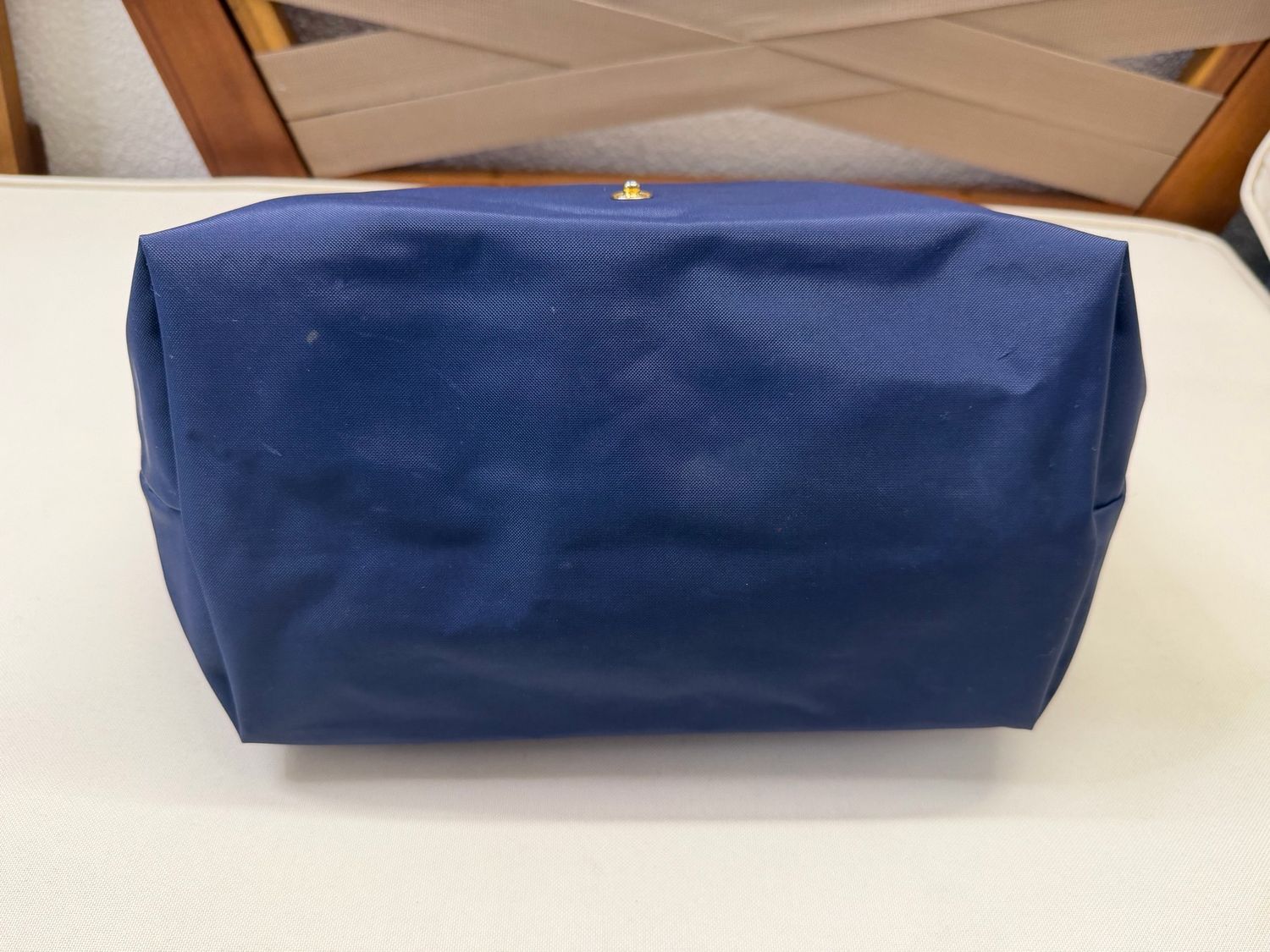 Longchamp Le Pliagr Nylon Tote in Navy Blue
