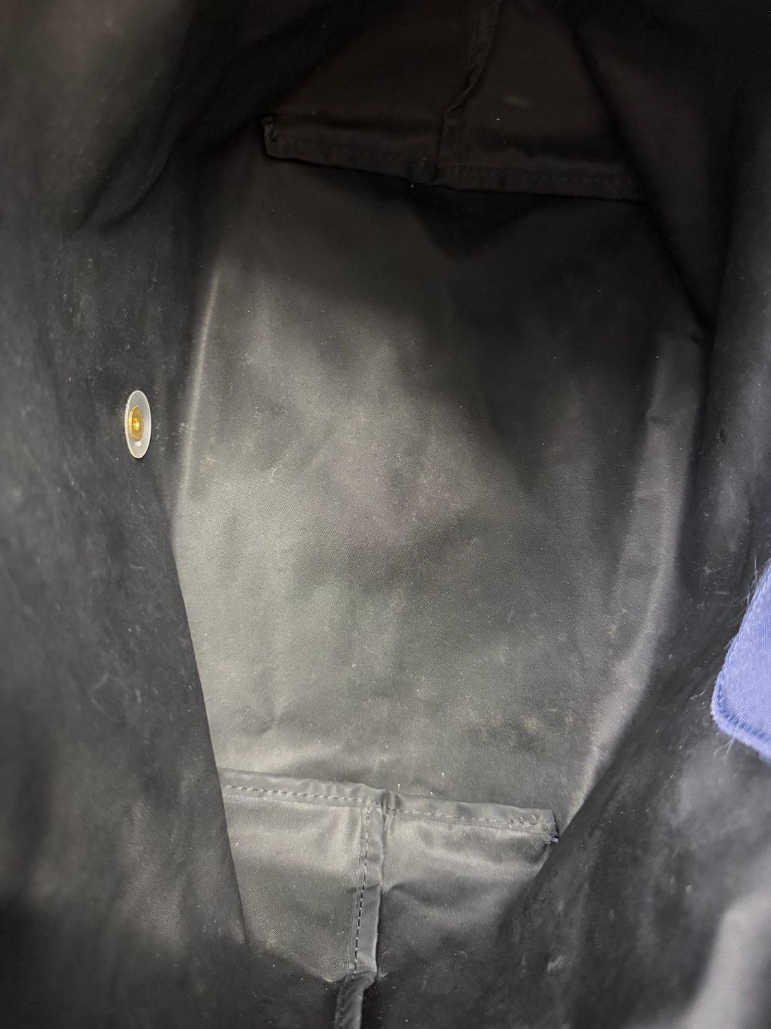 Longchamp Le Pliagr Nylon Tote in Navy Blue