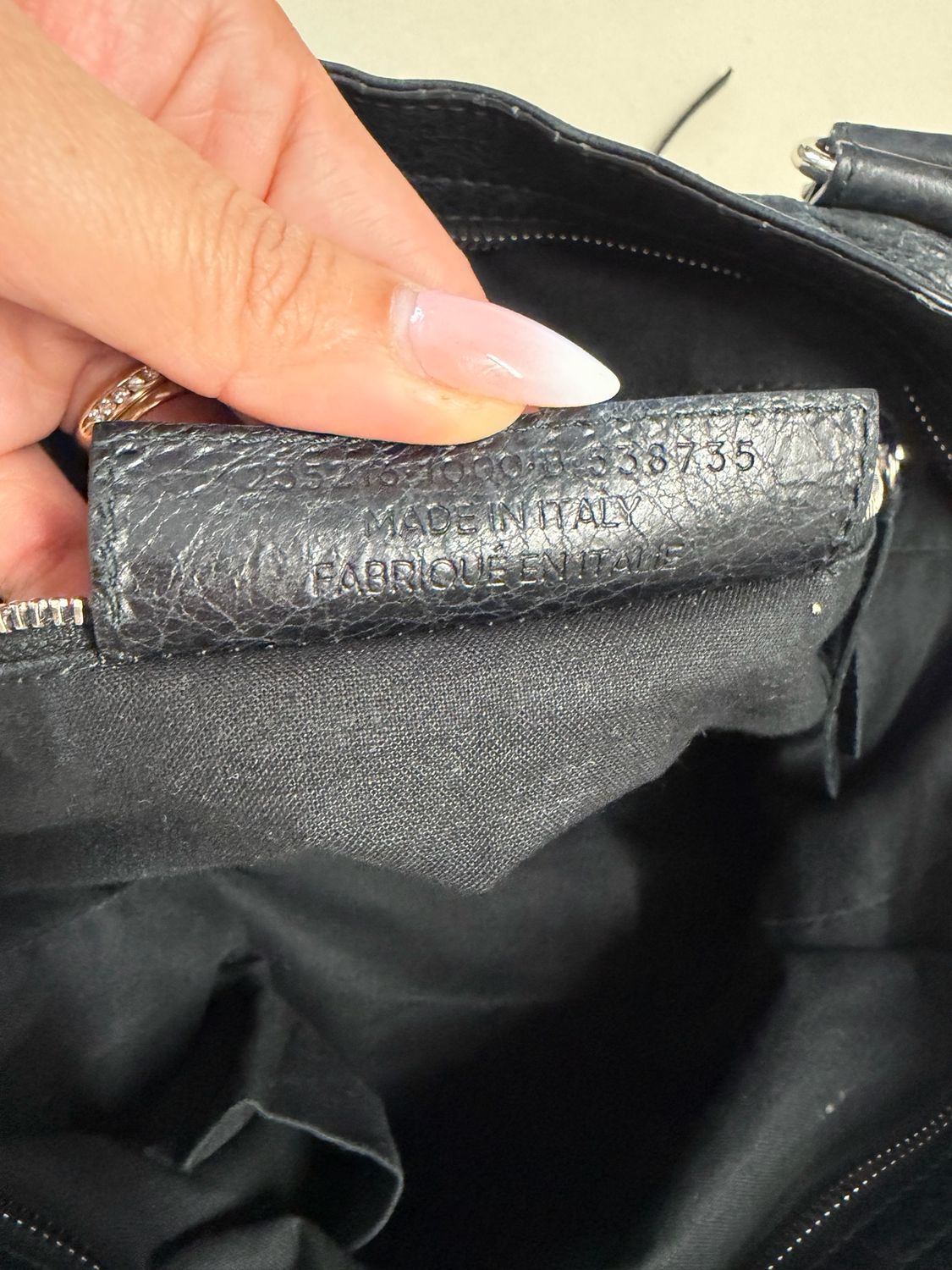 Balenciaga City Tote in Black