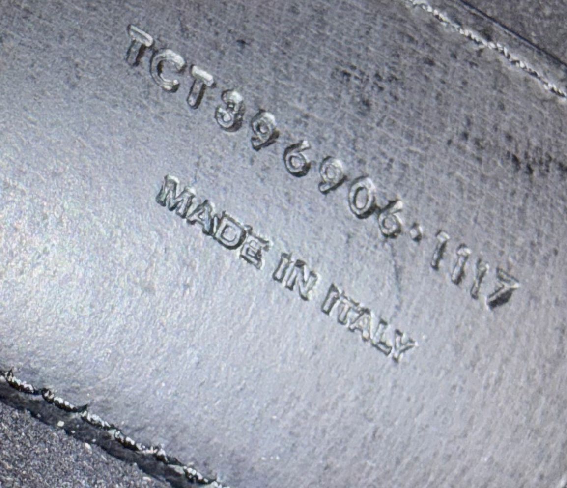 Yves Saint Laurent Shopper Open Tote Perforated Shoulder Bag