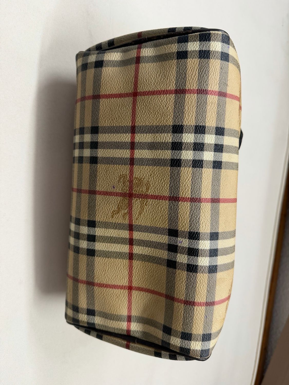 Burberry Boston Bowler Chester Haymarket Check Tote