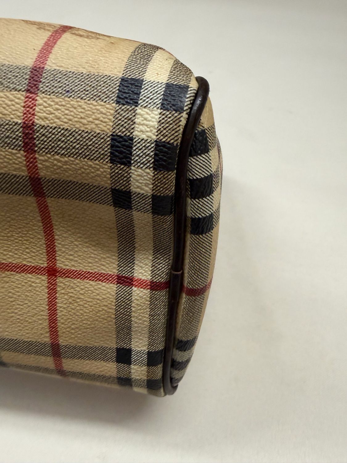 Burberry Boston Bowler Chester Haymarket Check Tote